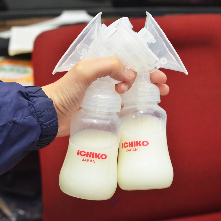 Bình sữa nhỏ gọn cùng thiết kế thông minh