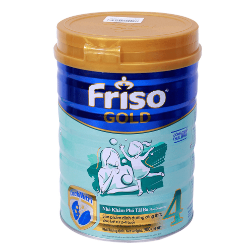 Sữa Friso Gold số 4 phù hợp với nhu cầu dinh dưỡng của trẻ từ 2 đến 4 tuổi
