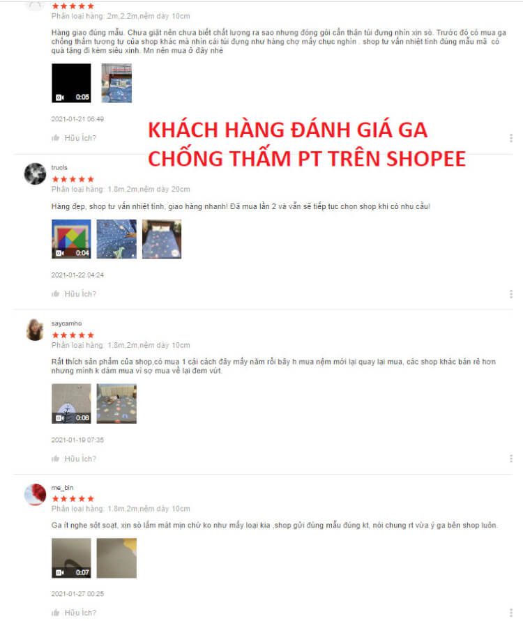 Feedback Đánh giá thực tế của người dùng về chất lượng thấm hút của sản phẩm này