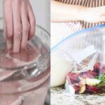 cách hút chân không thực phẩm không cần dùng máy