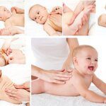 Cách massage cho trẻ sơ sinh