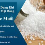 xông mặt bằng nước muối