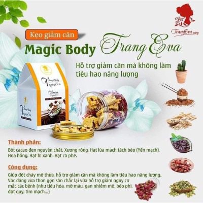 Kẹo giảm cân Magic Body Trang Eva