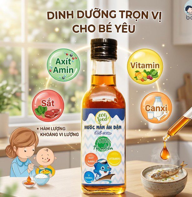 Nước mắm cho bé Ecofood