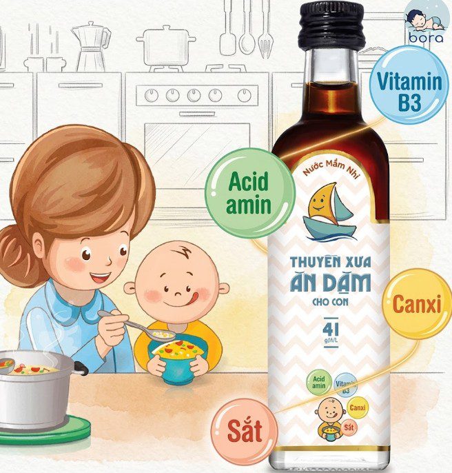 Nước mắm cho bé Thuyền Xưa
