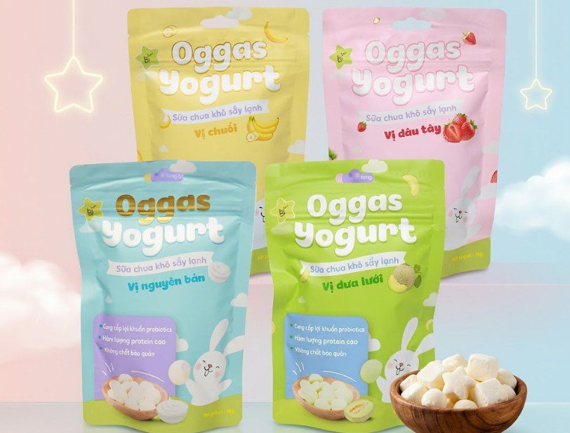 Sữa Chua Khô Sấy Lạnh Oggas