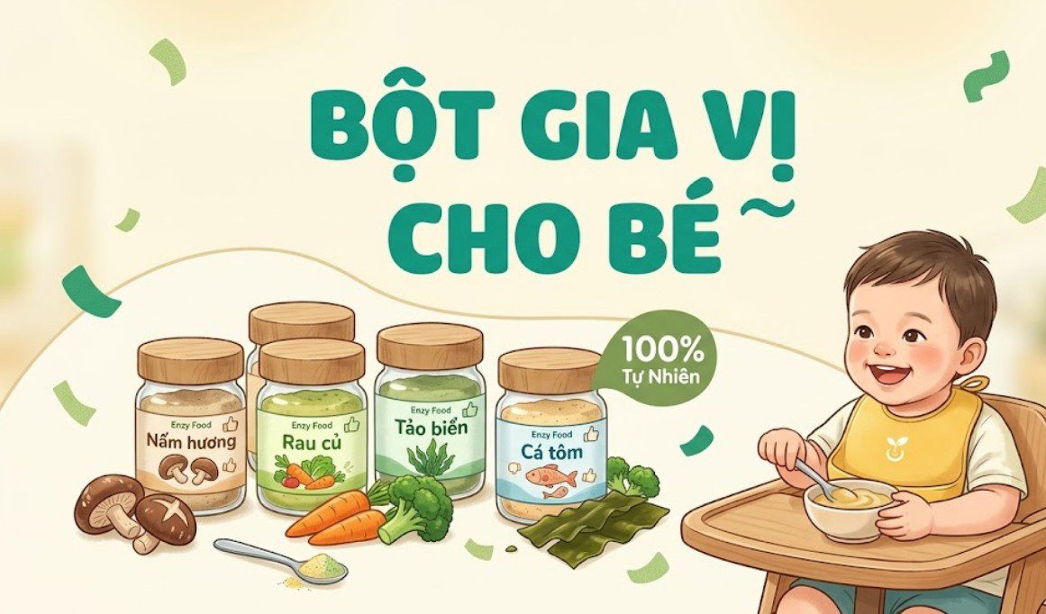 Bột Gia Vị Cho Bé