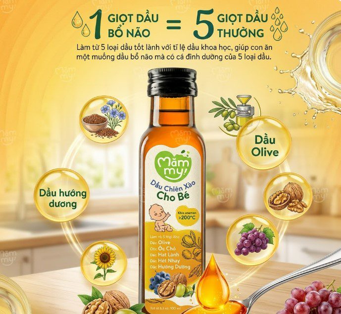 Dầu Chiên Xào Mămmy