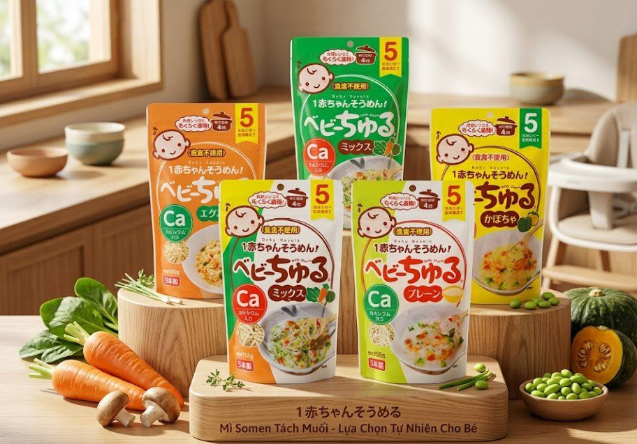 Mì Somen Tách Muối Chubi/Ryohin