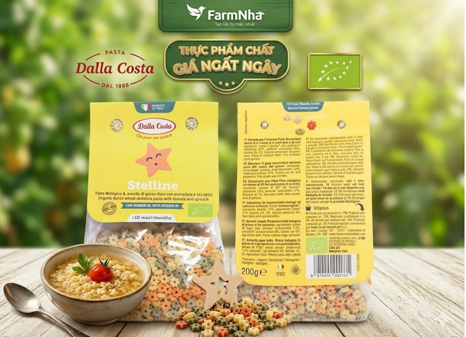 nui hữu cơ Dalla Costa