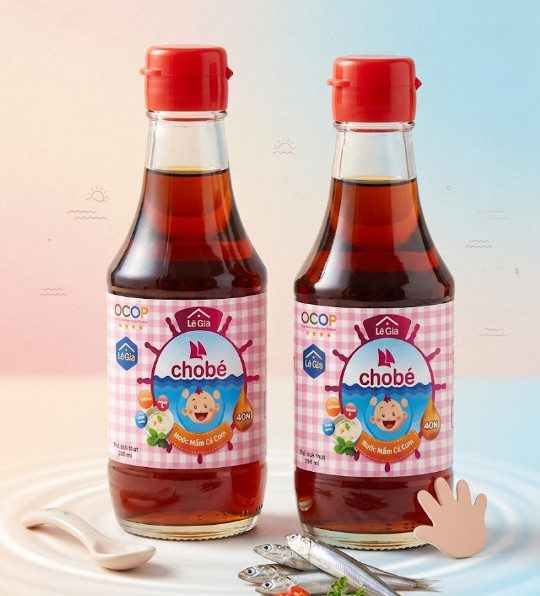 Nước mắm cho bé Lê Gia