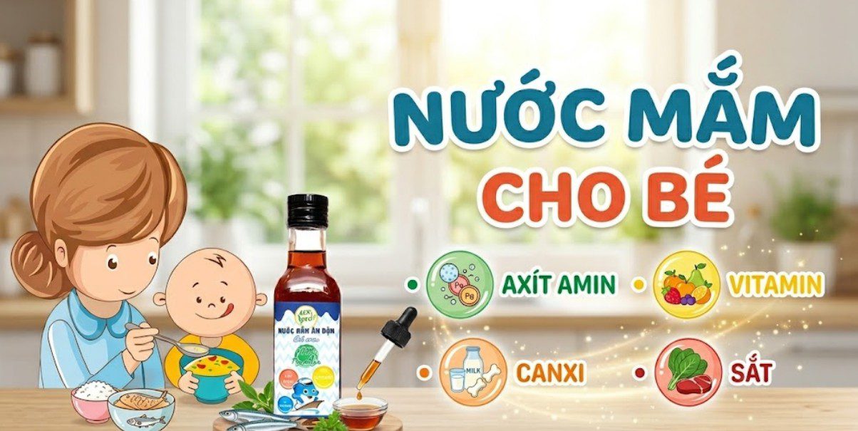 Nước mắm cho bé
